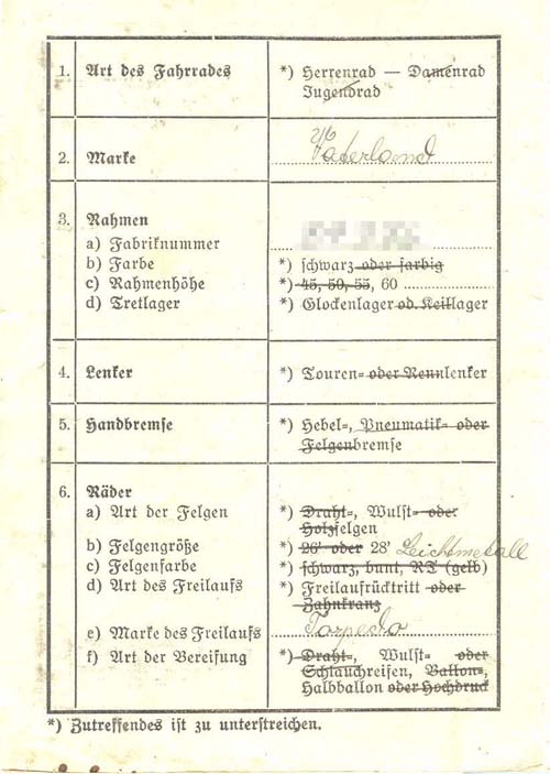 Fahrradbrief