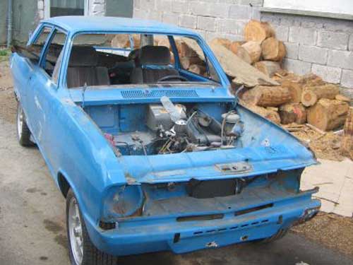 Opel Kadett B Schlachter