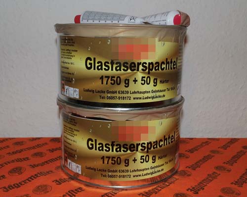 Glasfaserspachtel