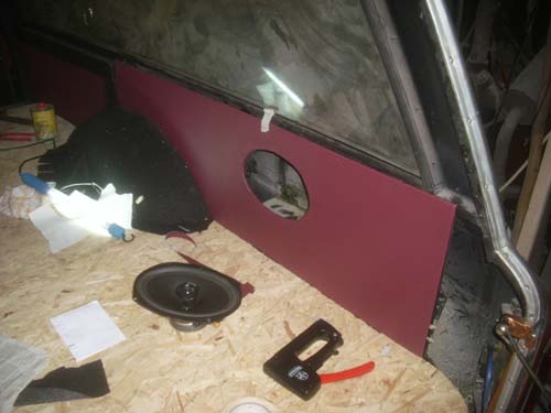 Innenverkleidung Sargraum Rappold Leichenwagen
