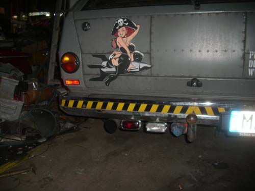 Nebelschlu&szlig;leuchte R&uuml;ckfahrscheinwerfer VW K&auml;fer