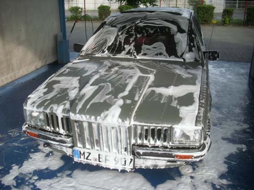 Passat 32B in der Waschanlage Passat 32B in der Waschanlage