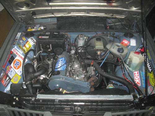 Motor Turbodiesel Golf 2 mit LLK im Passat 32B