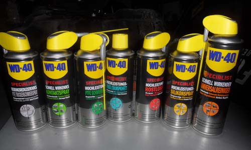 WD40 Sortiment