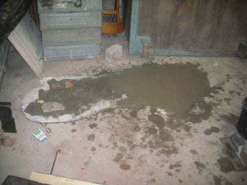 Das Loch unterschätzt...