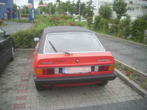 Volkswagen Scirocco Safari Britax Votex Faltdach Volkswagen Scirocco Safari Britax Votex Faltdach