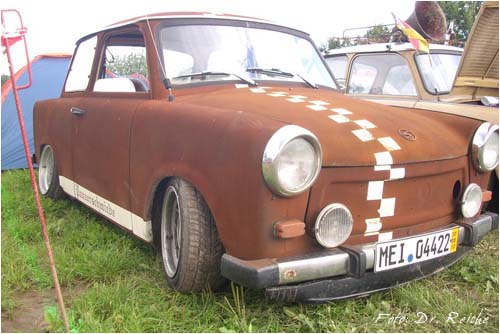 Trabant im Rostlook Trabant im Rostlook