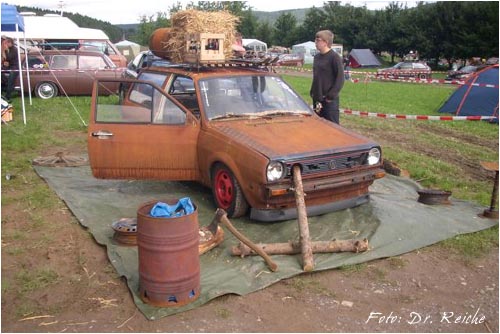 VW Polo 2 Ratte