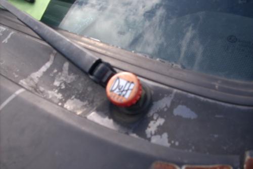 Duff Beer Scheibenwischerabdeckung