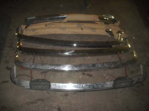 Chromstoßstangen Passat 32/33 Urpassat VW Chromstoßstangen Passat 32/33 Urpassat VW