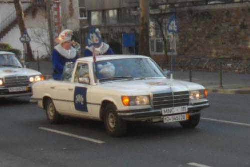 Mercedes Benz W116 Landaulet