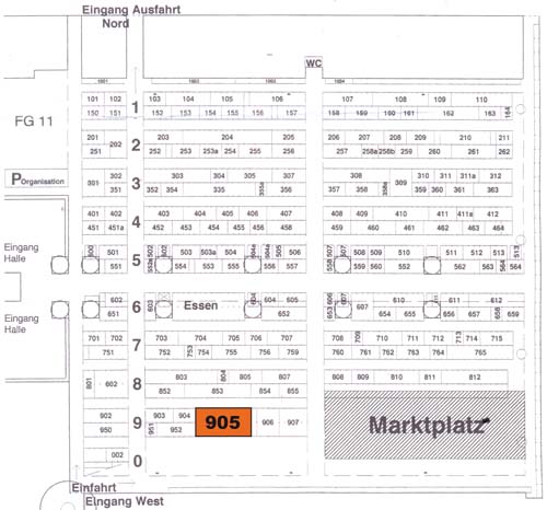 Lageplan Veterama 2011