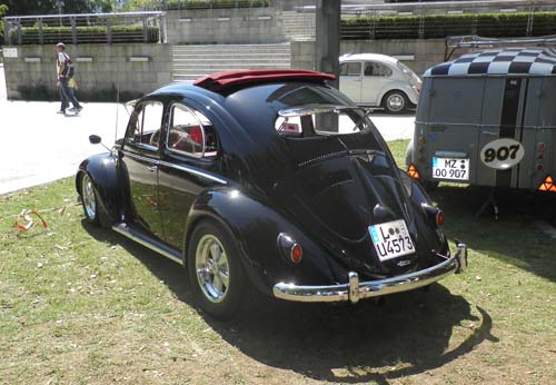 VW Käfer Ovali Ausstellfenster Heckscheibe