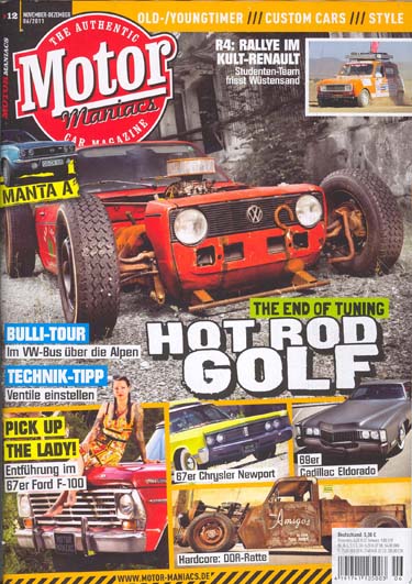 Motor Maniacs Cover