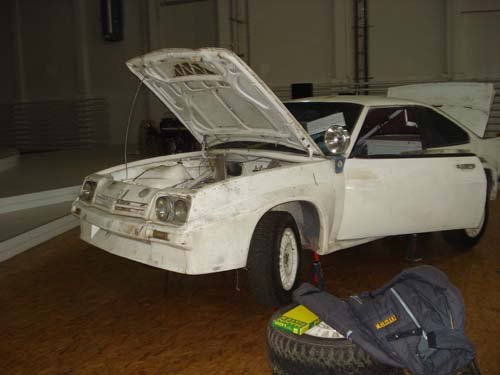 Opel Manta Rallyefahrzeug
