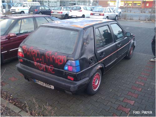 VW Golf 2 Ratte