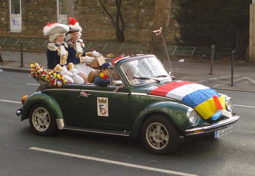 Käfer Cabrio Fasnacht