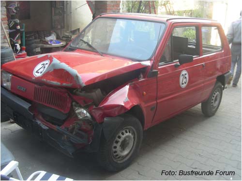 Fiat Panda Unfallwagen