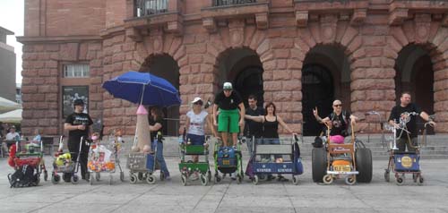 Rollator flashmob 2013